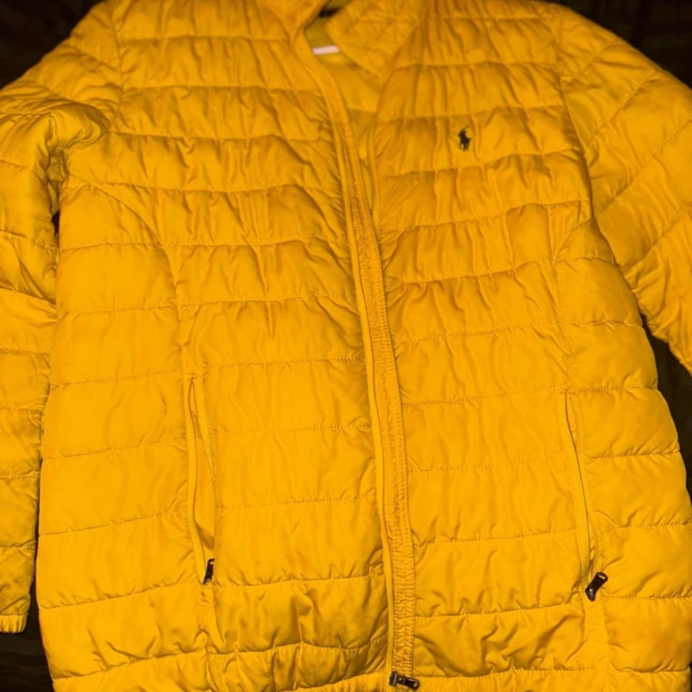 Polo Ralph Lauren Quilted Yellow Jacket